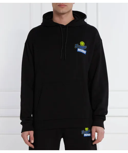 

Толстовка Nerrain Regular fit Hugo Blue, черный