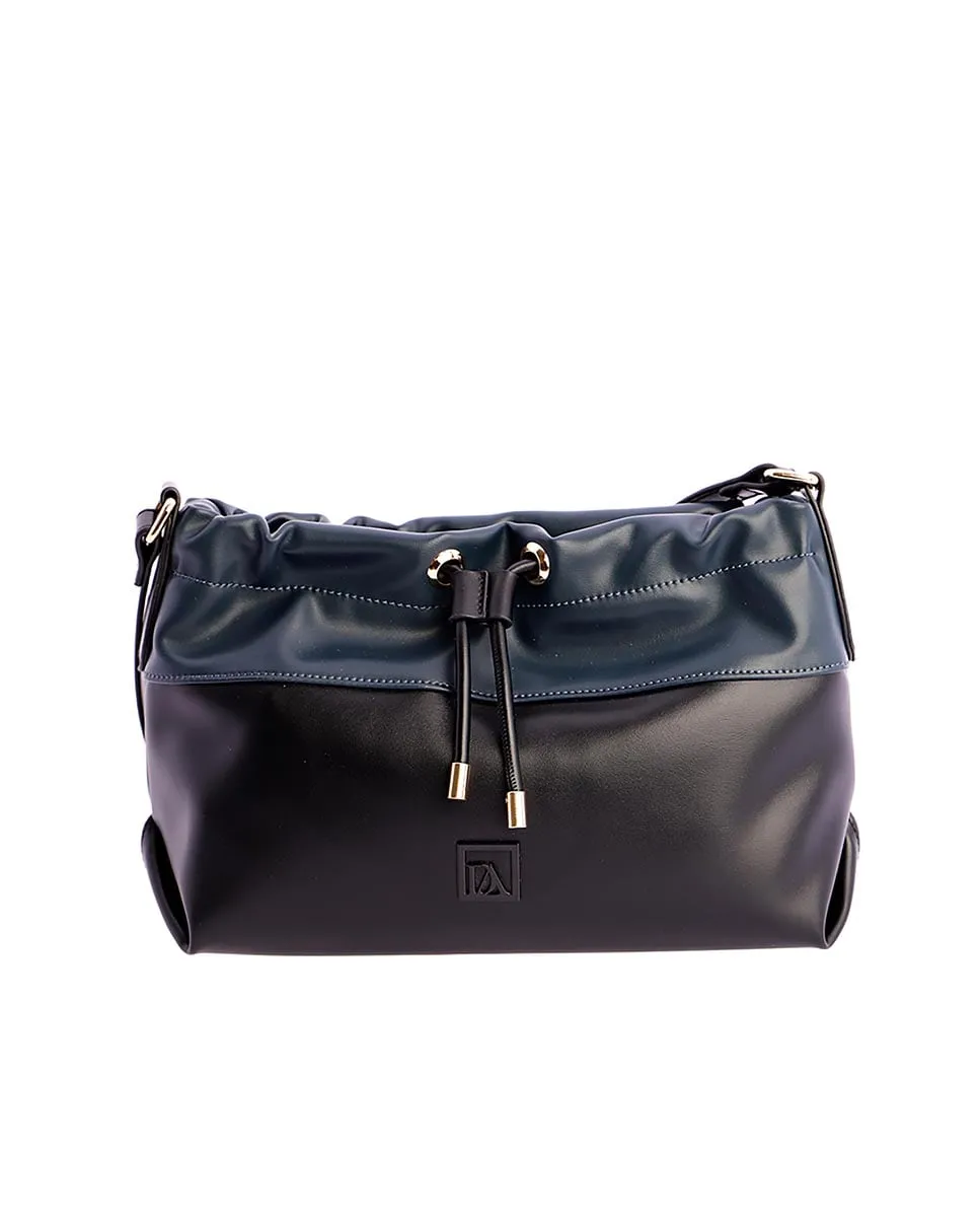 

Черная женская сумка через плечо Fenora, на молнии Don Algodón