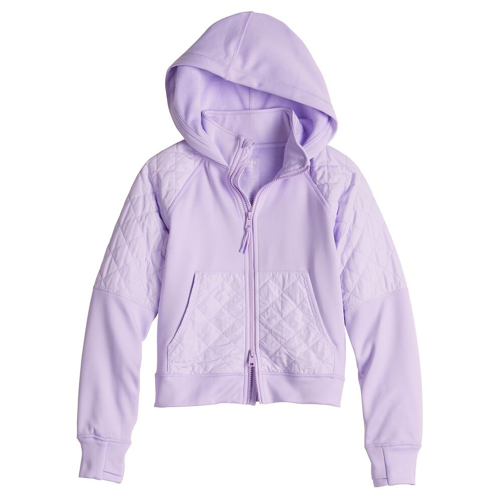 

Адаптивная куртка Tek Gear для девочек 7–20 лет, смешанная техника, цвет Lilac