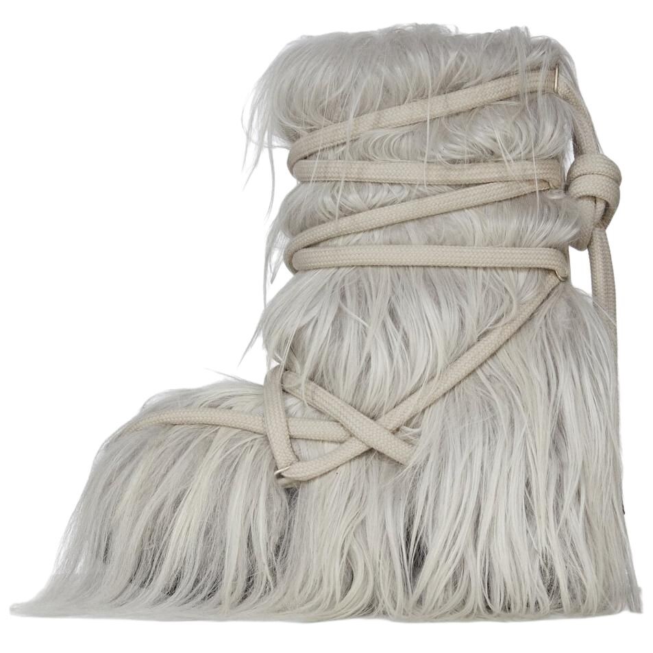 

Ботильоны женские белый Rick Owens Drkshdw