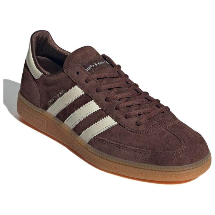 Кроссовки Adidas Handball Spezial Sporty & Rich Brown, коричневый — фото 4