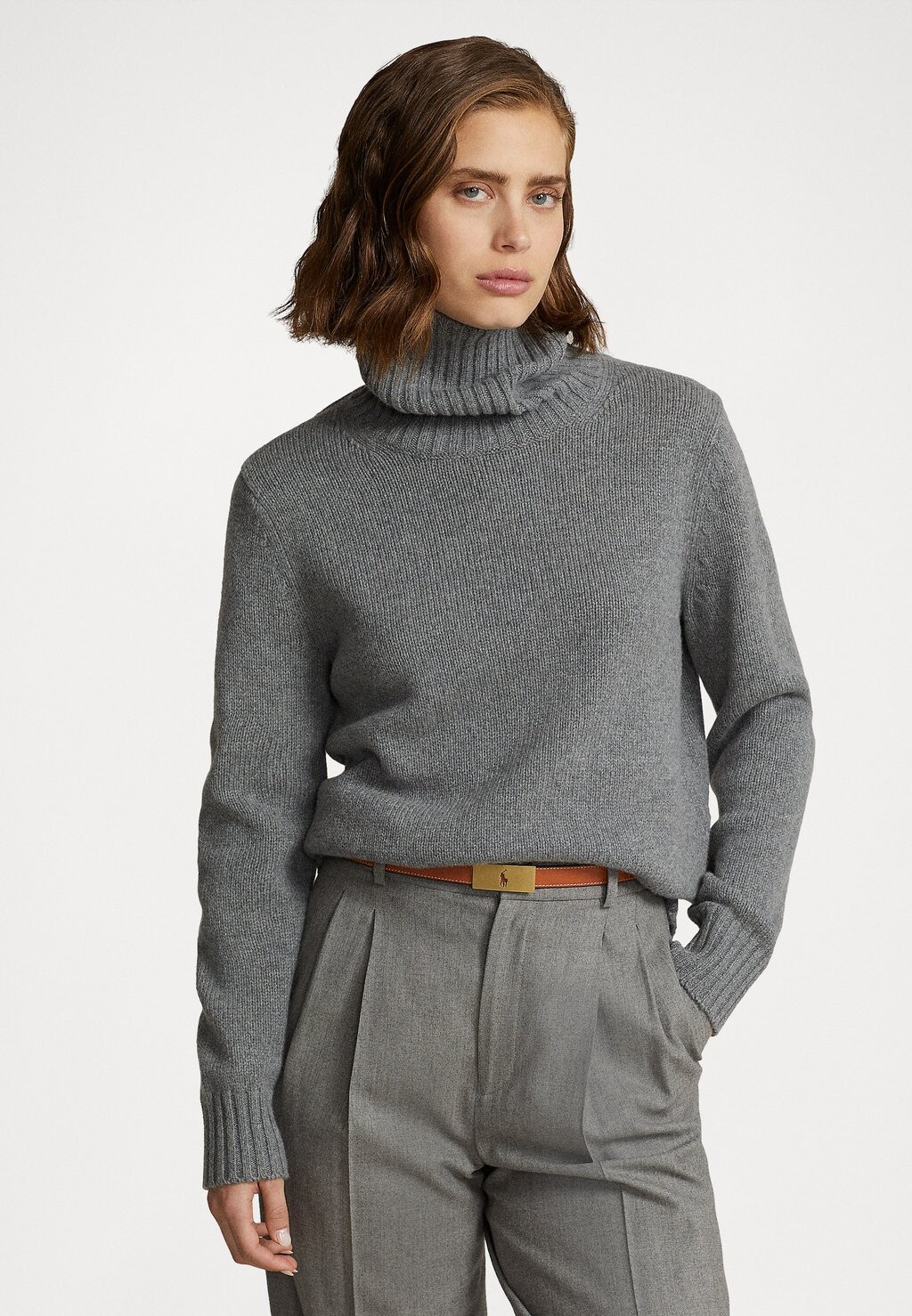 

Джемпер LONG SLEEVE Polo Ralph Lauren, цвет battalion grey heather