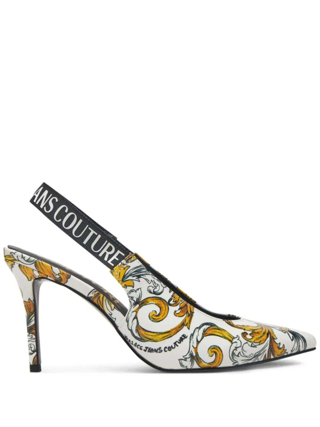 Versace Jeans Couture туфли с логотипом, белый
