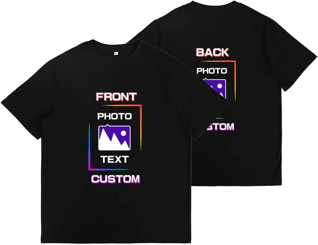 Футболка с принтом Unisex, хлопок, короткий рукав