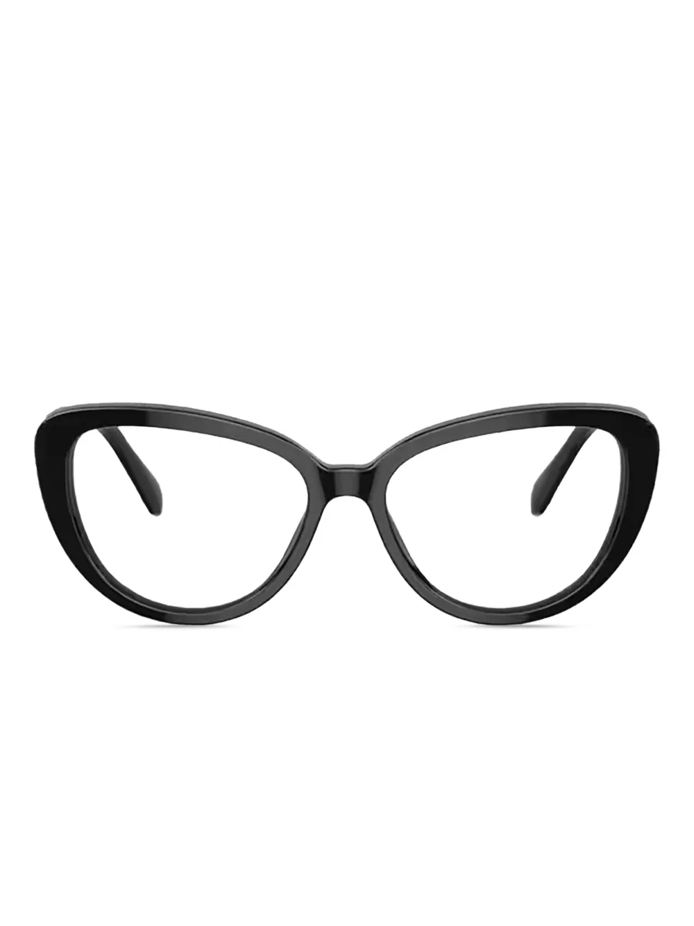 

Очки «кошачий глаз», украшенные кристаллами Swarovski Eyewear, черный