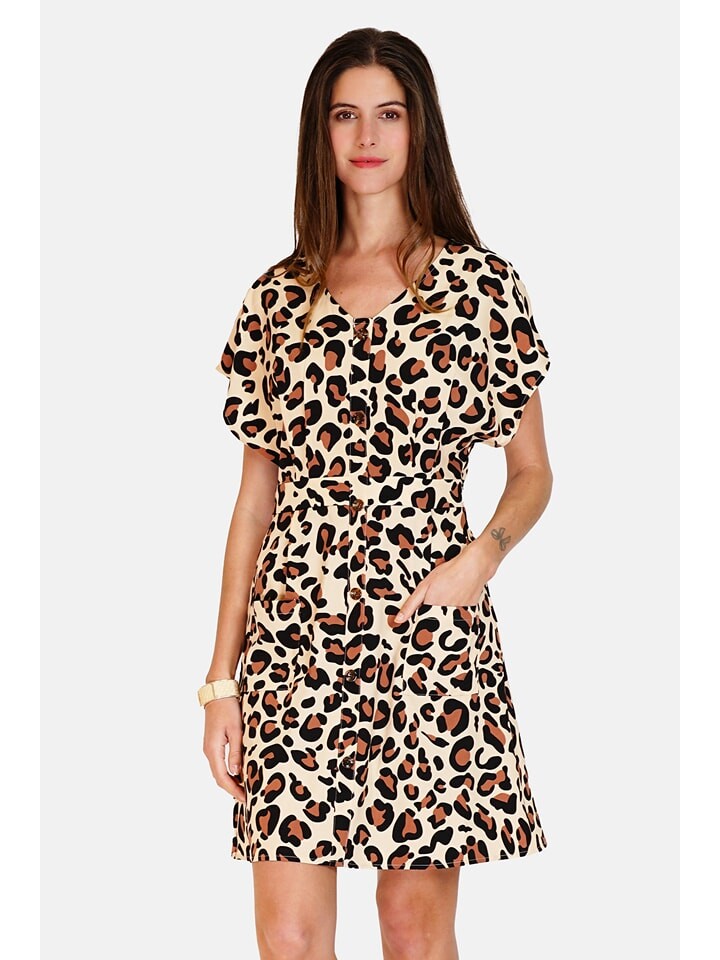 

Короткое платье ASSUILI, цвет beige/hellbraun