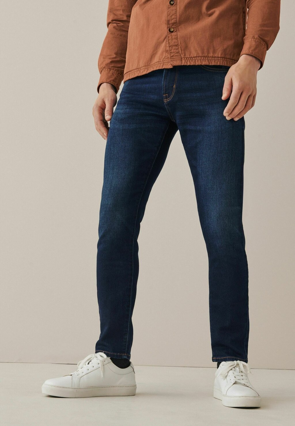 

Джинсы узкого кроя SUPER STRETCH COMFORT Next, синий
