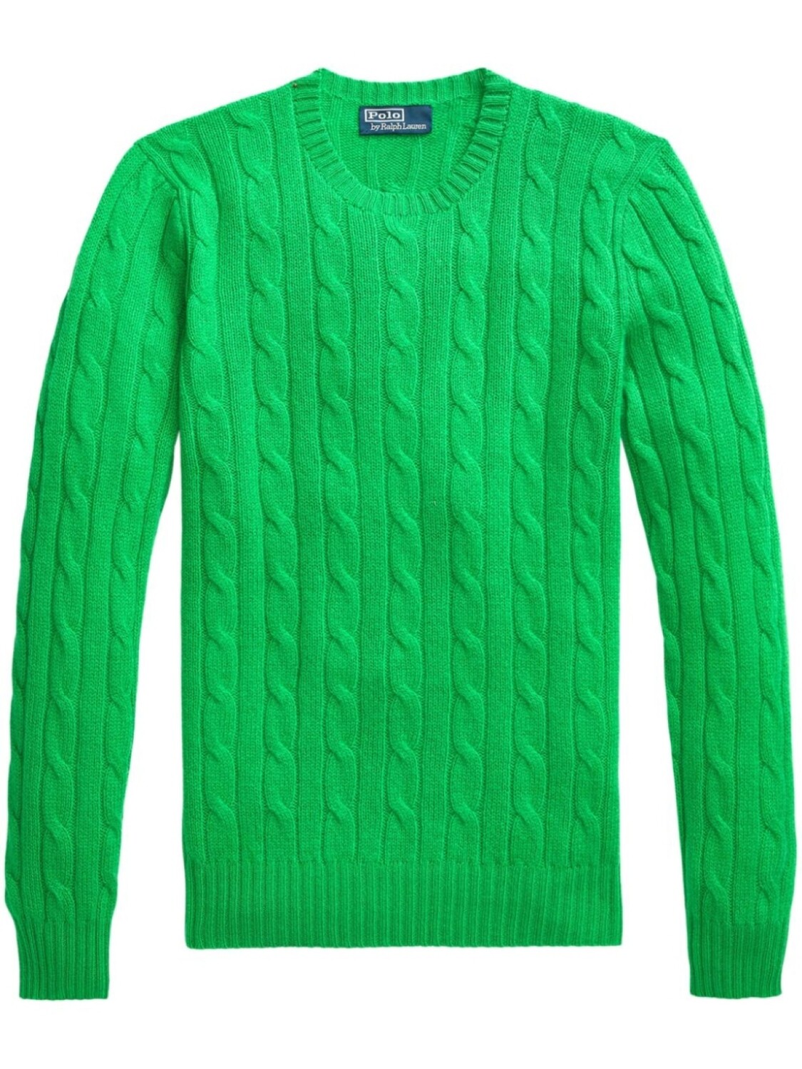

Polo Ralph Lauren кашемировый джемпер фактурной вязки, зеленый