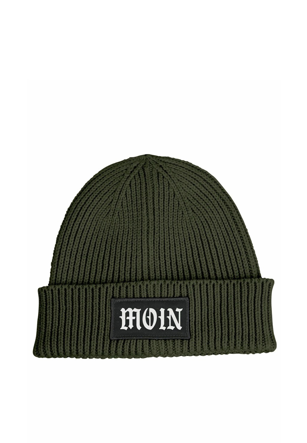 

Шапка MOIN WINTER MIT PATCH PRINT NORDDEUTSCH UMSCHLAG Neverless, зеленый