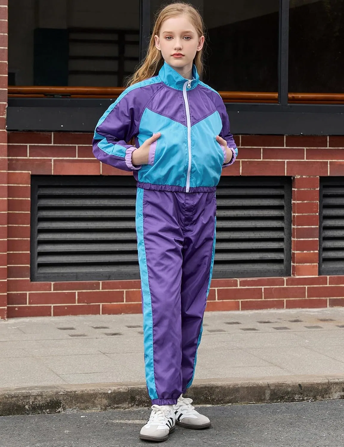 Детский спортивный костюм 2 предмета Perfashion, фиолетовый — фото 3