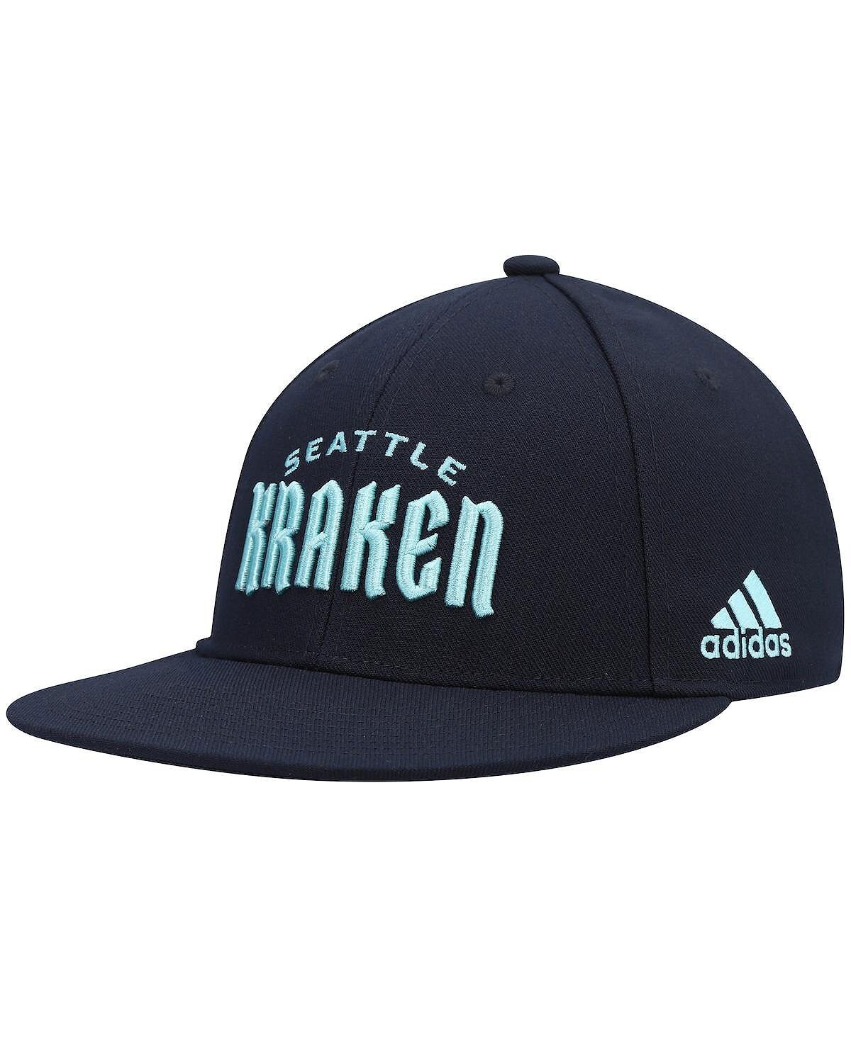 

Мужская кепка Snapback Deep Sea Blue Seattle Kraken Team adidas