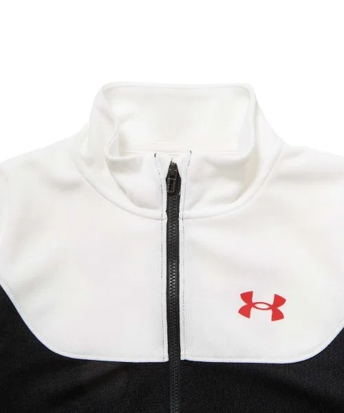 Тренировочный костюм с принтом Under Armour детский, набор из двух предметов, чёрный с серым — фото 3