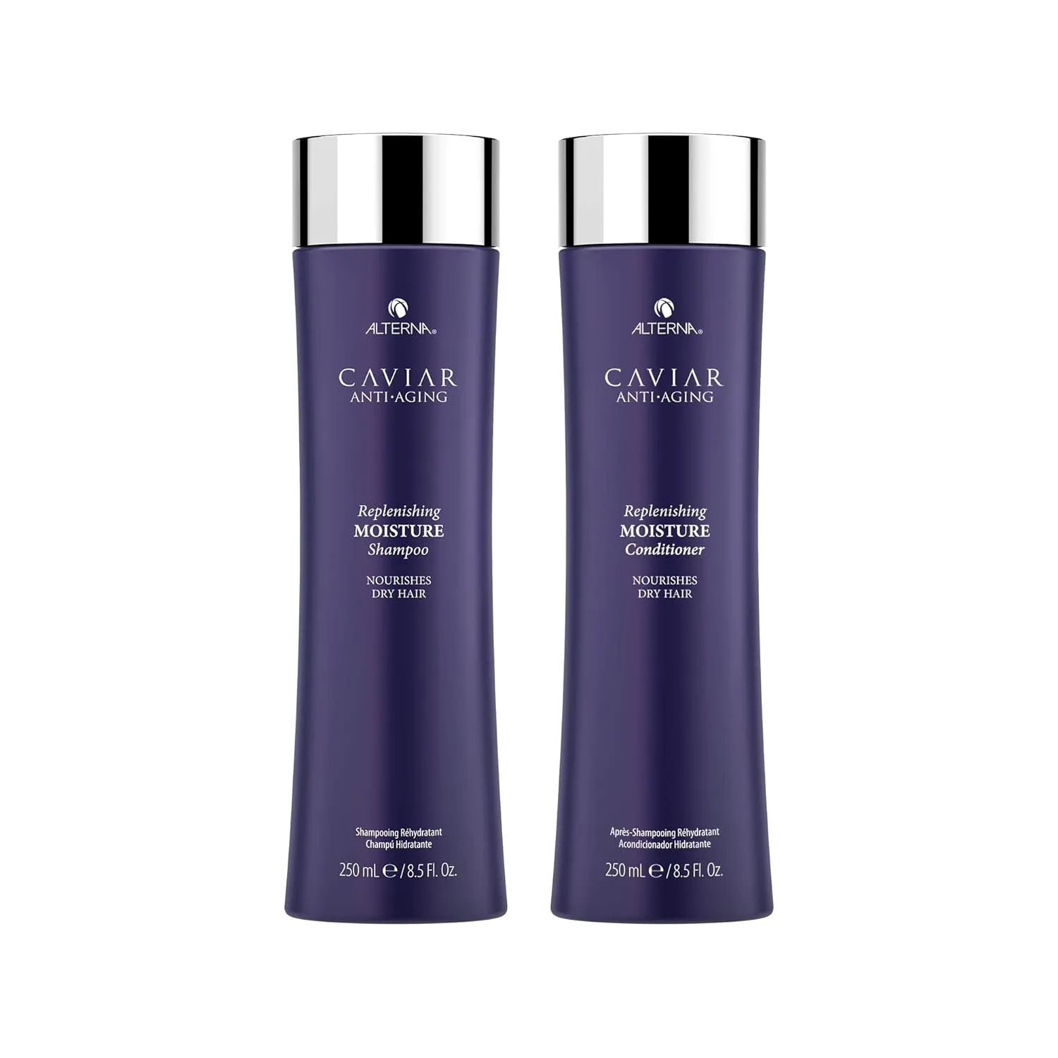 Увлажняющий шампунь Alterna CAVIAR Anti-Aging Replenishing Moisture | Для сухих и ломких волос | Защищает, восстанавливает и увлажняет | Без сульфатов