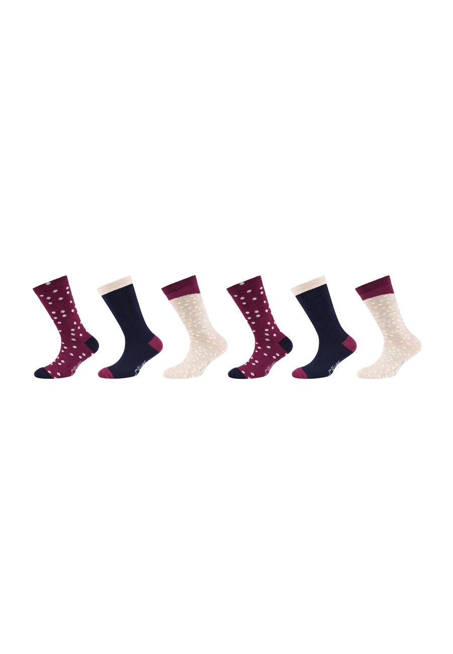 

Носки s.Oliver, цвет Light beige/marine blue/Berry