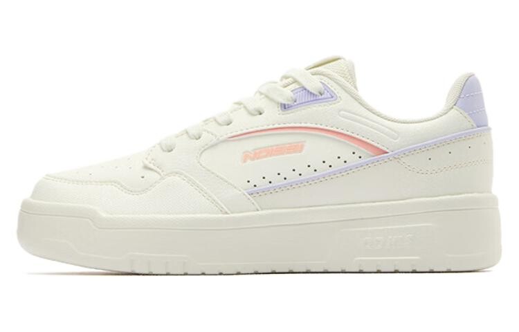 

Кроссовки QIAODAN Skateboarding Shoes Women's Low-top White/Purple, белый