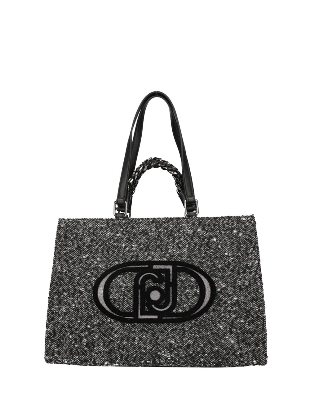 

Женская сумочка черная/белая Liu Jo