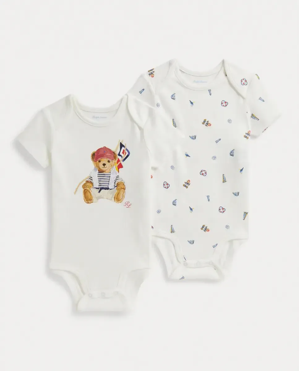 Подарочный набор для мальчика из двух предметов с медвежонком Polo Ralph Lauren, Crudo