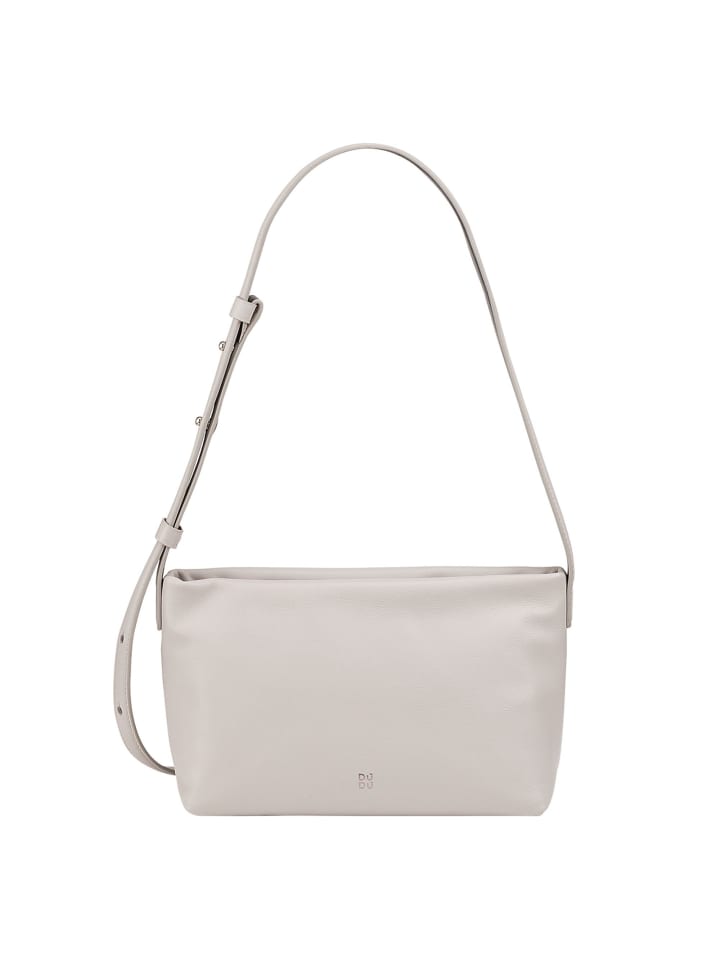 

Сумка через плечо Fiji, кожа, 27 см, цвет жемчуг DuDu