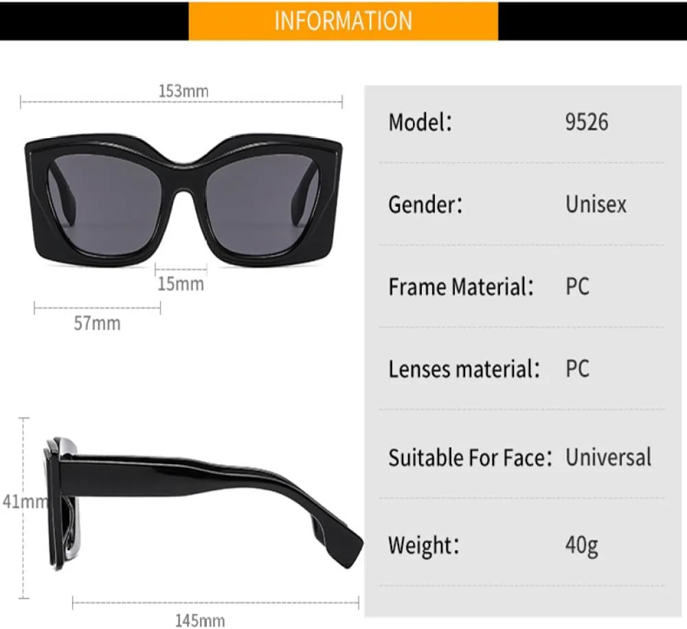

Модные двухцветные солнцезащитные очки MUTYNE для женщин и мужчин, винтажная оправа с леопардовым принтом, прозрачные очки с защитой от УФ-излучения UV400, Black Grey