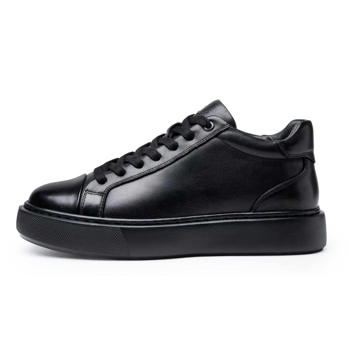 

Легкие и дышащие низкие мужские кроссовки для скейтбординга FED, Black With Black Sole