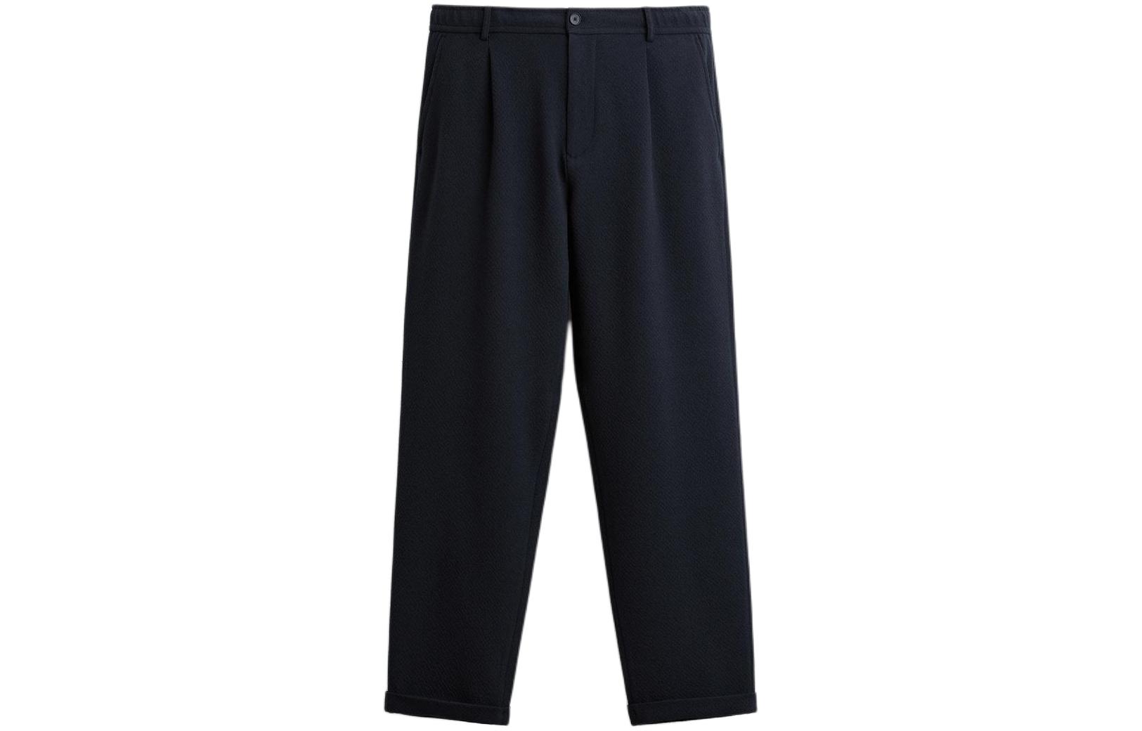 

Повседневные брюки мужские синие ZARA