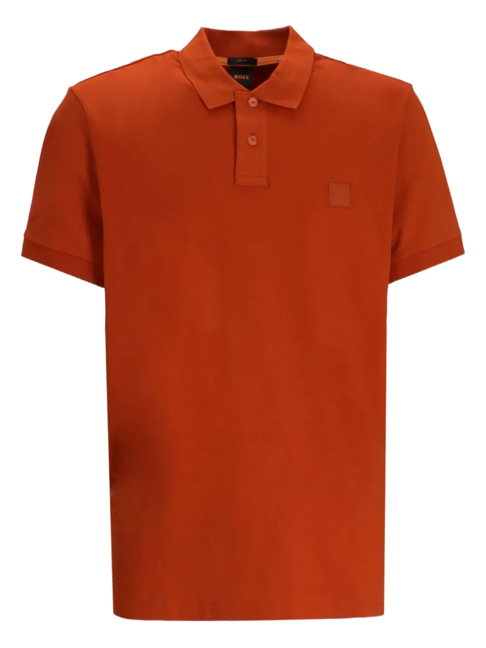 

Рубашка поло с логотипом BOSS, оранжевый