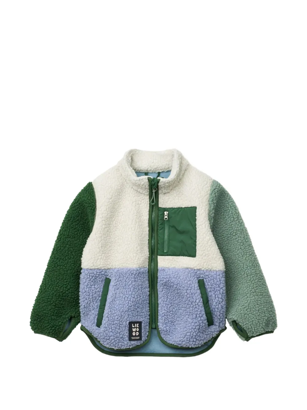 

Куртка на молнии с цветными блоками Liewood, нейтральный