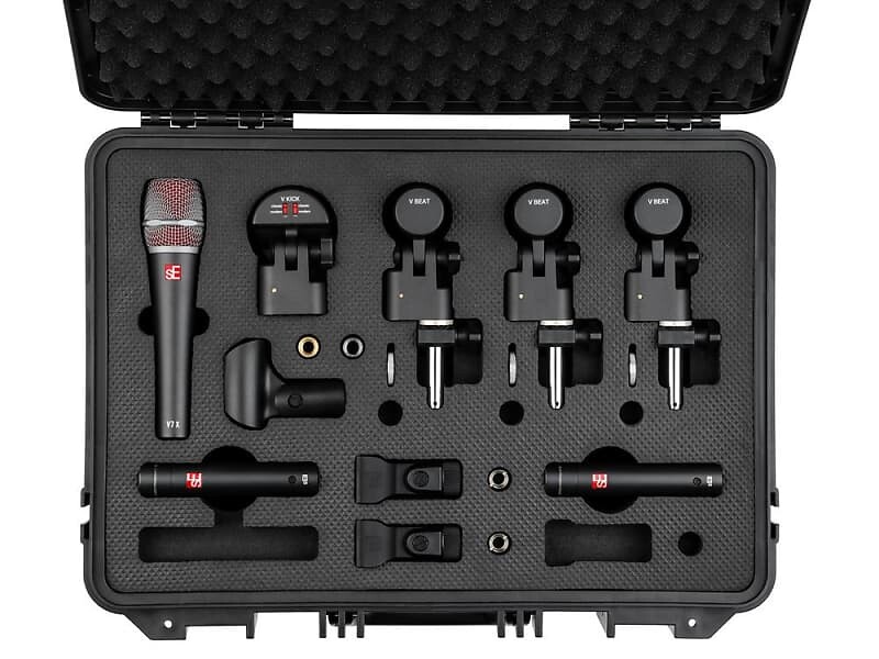 

Комплект барабанных микрофонов sE Electronics V PACK Arena Drum Microphone Kit