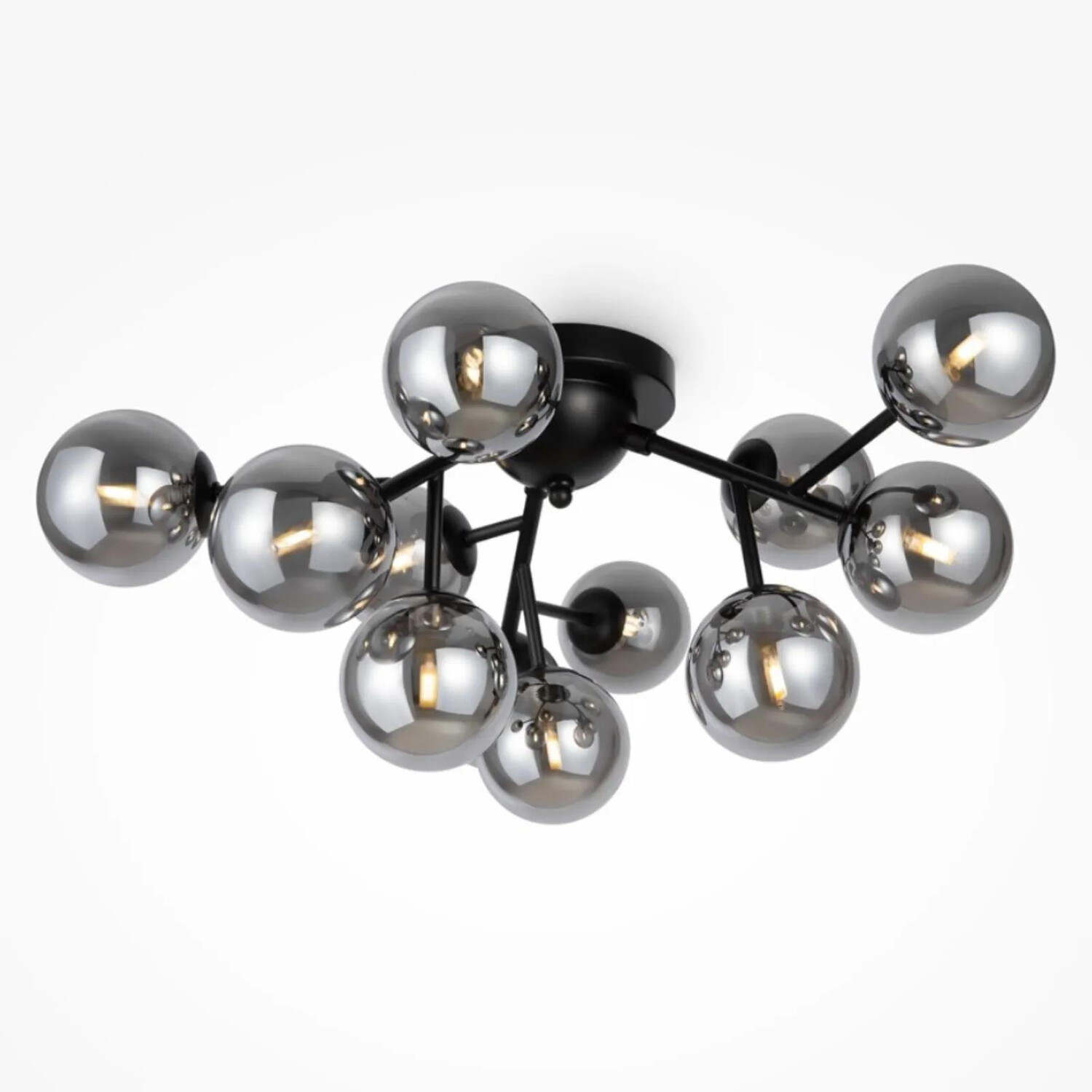 

Потолочный светильник click-licht, 30x30x20 см, серый