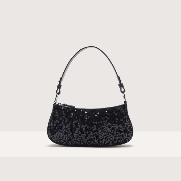 

Мини-сумка Coccinelle Merveille Paillettes, цвет Noir