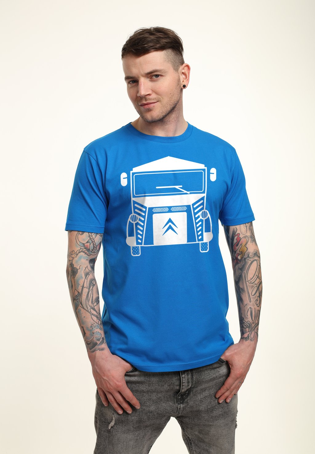 

Футболка с принтом CITROEN CLASSIC TYPE Henry Tiger, цвет Royal Blue