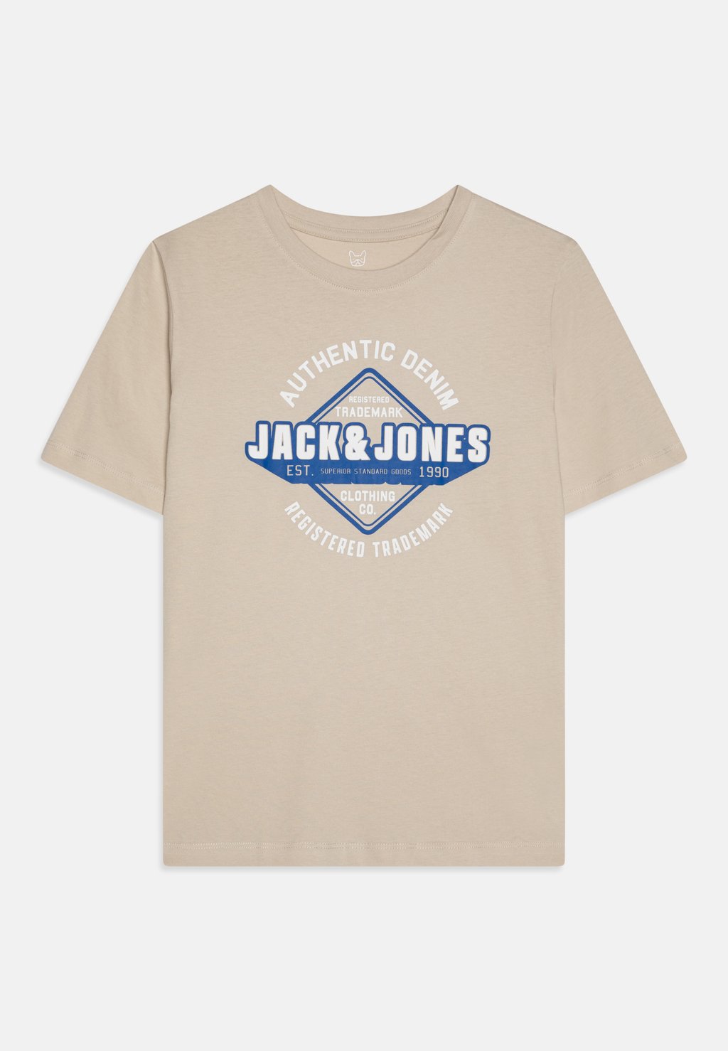 

Футболка с принтом JJELOGO TEE O-NECK JNR Jack & Jones Junior, слоновая кость