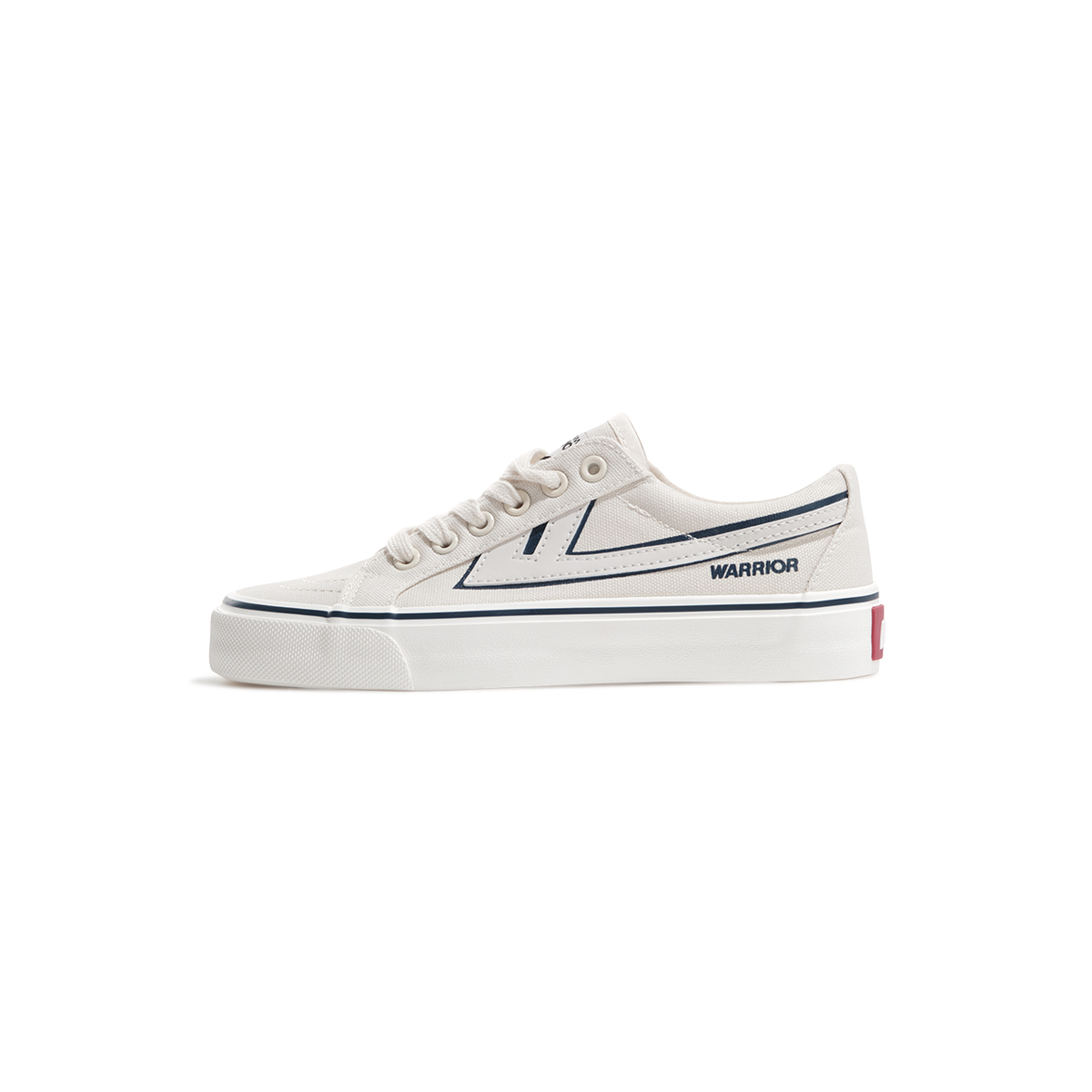 

WARRIOR Кроссовки Unisex Low top темно-синие с экрю, цвет Ecru