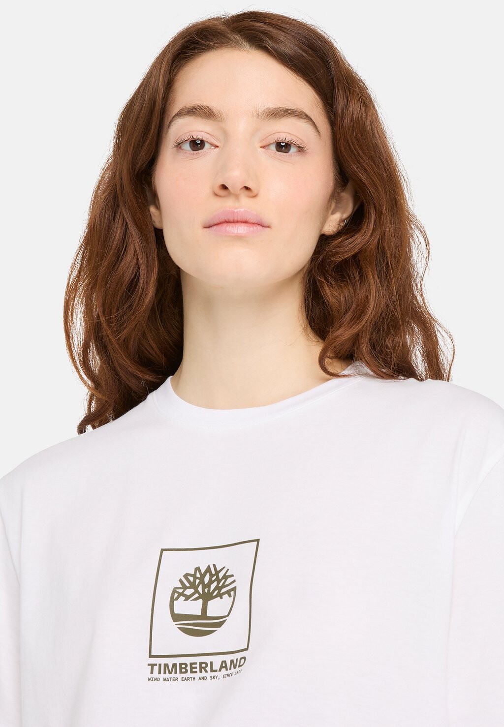 

Футболка с принтом STACK CAMO TEE. Timberland, белый