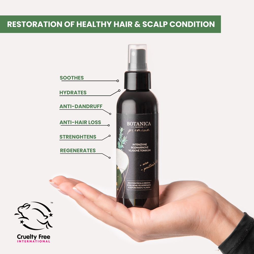 Botanica slavica rosemary hair tonic hair tonic Soaphoria, 150 мл — фото 3