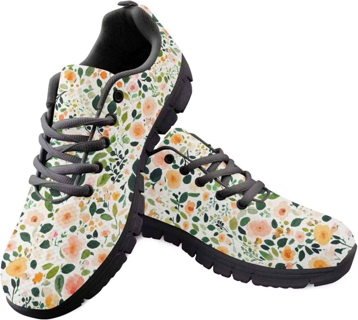 

Взрослые кроссовки для ходьбы, модные, на шнуровке, противоскользящие, мужские, с эластичной амортизацией и комфортом, для спортзала, размер US 5-14, черная подошва Vuriqeby