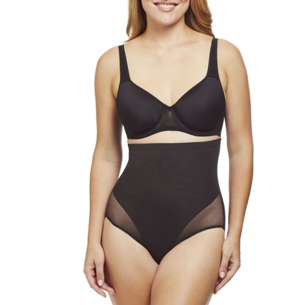

Утягивающие трусы средней посадки tc medium control shapewear, прозрачные, с высокой талией, 4705 Girl Power, черный
