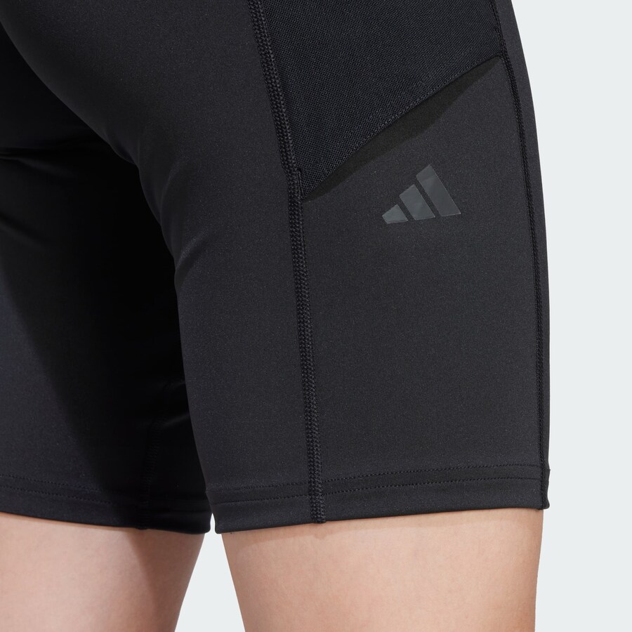 Шорты ADIDAS PERFORMANCE Skinny Workout Pants, черный — фото 4