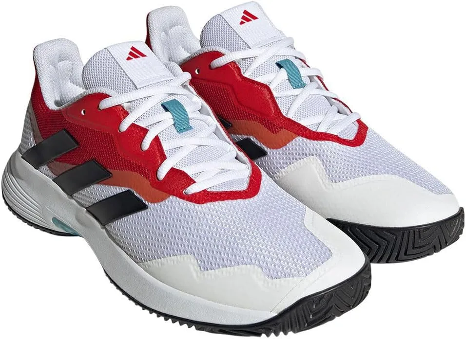 Мужские теннисные кроссовки Courtjam Control M adidas, белый — фото 4