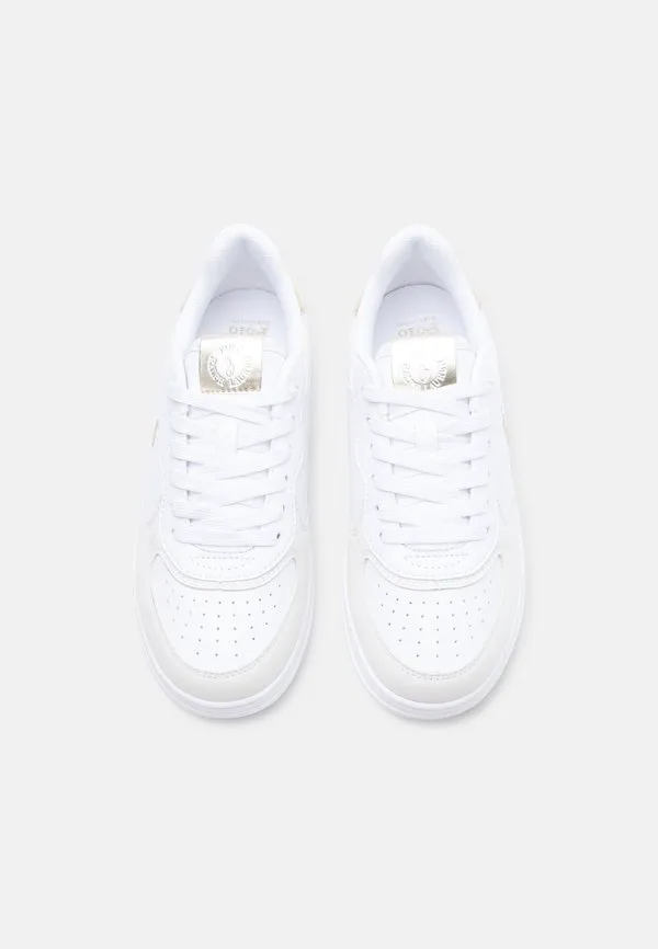 Кроссовки masters court унисекс Polo Ralph Lauren, White/Gold-Coloured Metallic/Gold-Coloured — фото 4