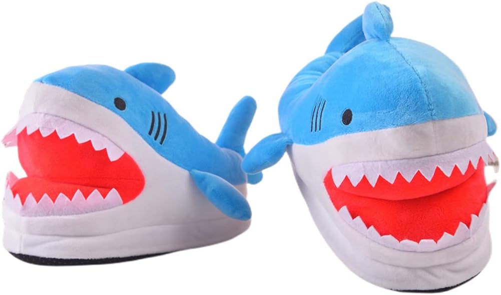 

Женские хлопковые тапочки с мультяшными животными, взрослые теплые плюшевые тапочки, мужские домашние тапочки, зимние теплые тапочки, тапочки-хомячки Wyike, синий