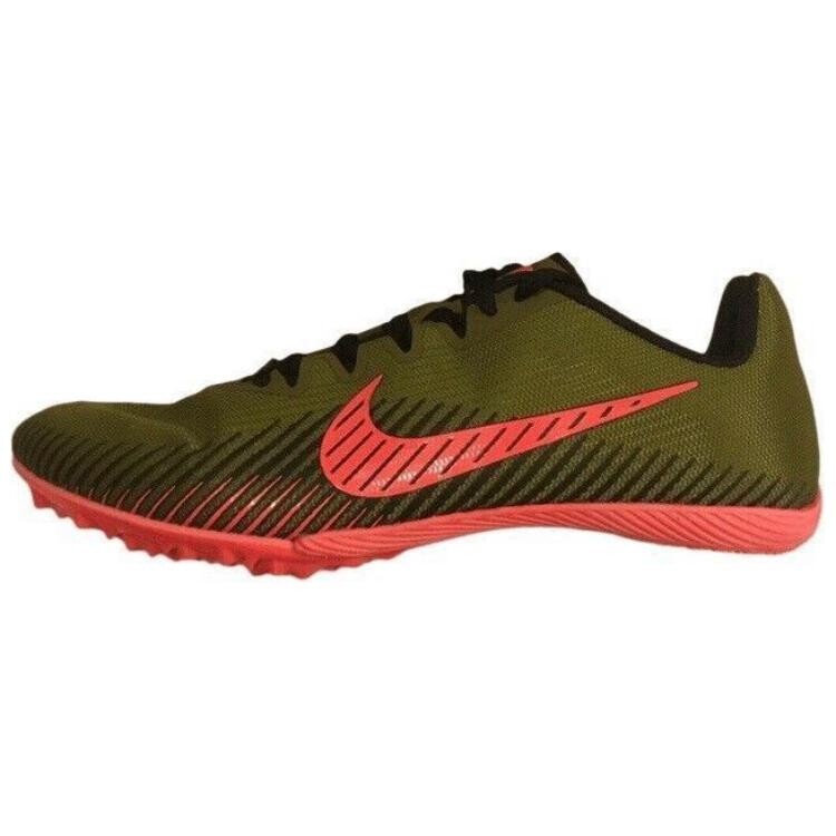 

Кроссовки Zoom Rival M 9 мужские низкие зеленые/красные Nike