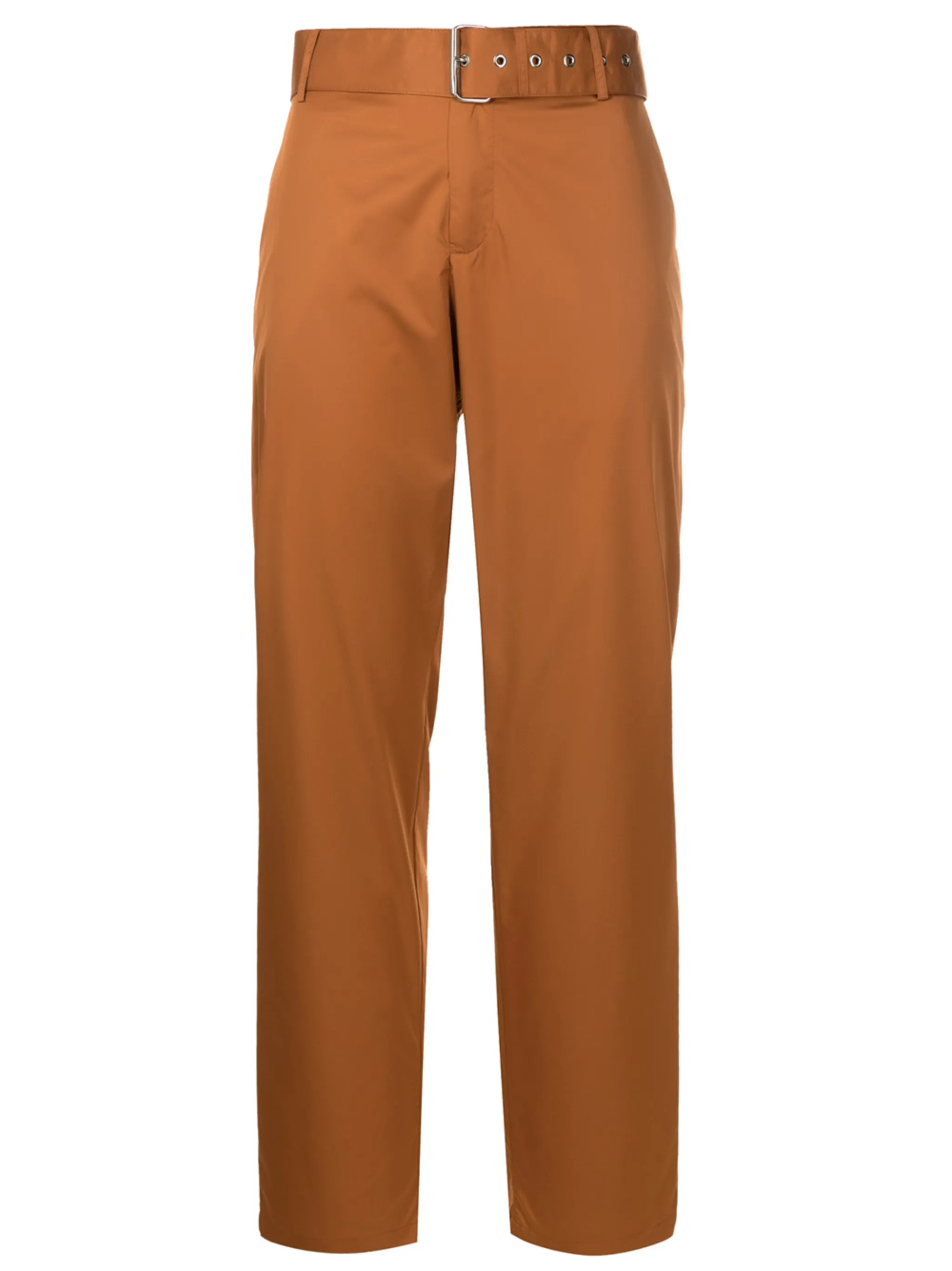 

Прямые брюки с поясом Uma | Raquel Blay, коричневый