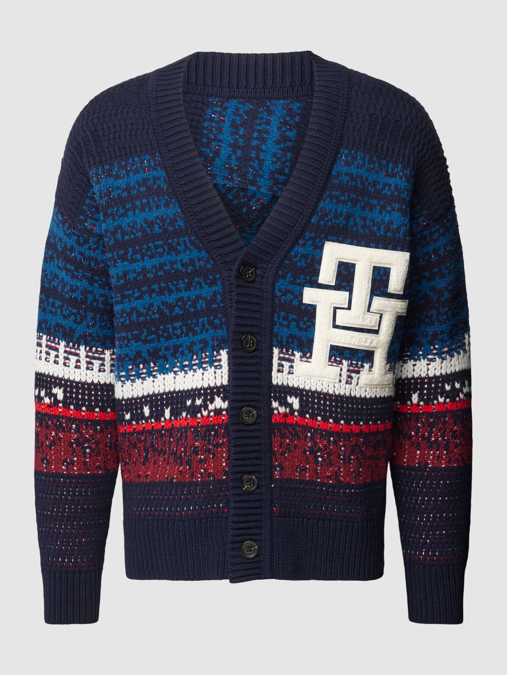

Кардиган оверсайз с этикеткой Tommy Hilfiger