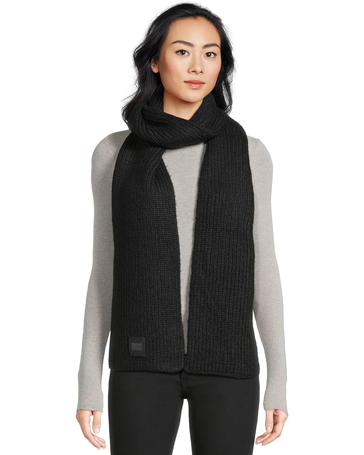 

Унисекс шарф UGG Chunky Rib, Black