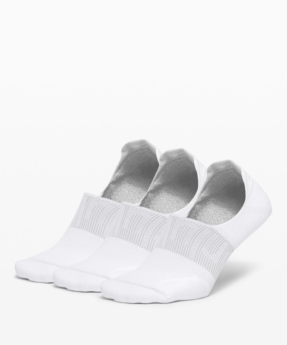 

Мужские носки Power Stride No Show с активным сцеплением 3 шт Lululemon, белый