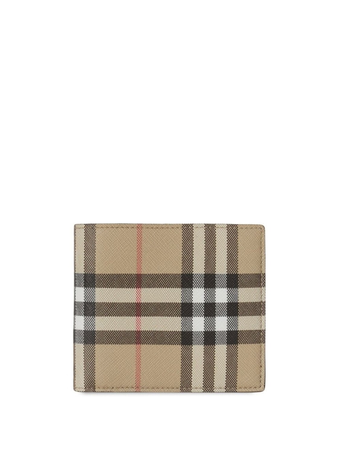 

Burberry бумажник в клетку, нейтральный цвет