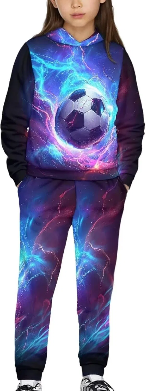 Детский спортивный костюм Galaxy Soccer Patternsss, S-XL