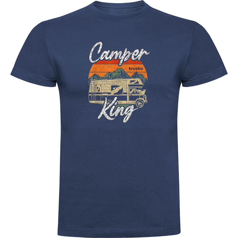 

Футболка с коротким рукавом Kruskis Camper King, синий