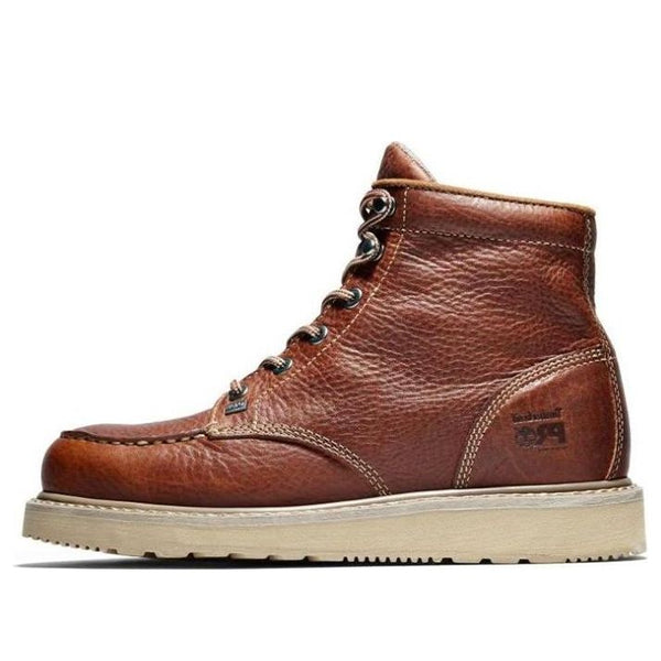 

Кроссовки pro barstow 6 inch wedge work boots 'brown' Timberland, коричневый